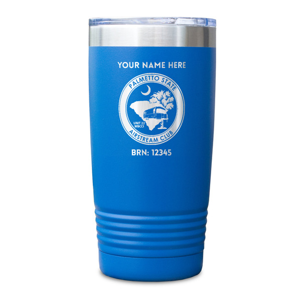 Palmetto State Airstream Club Logo Blue Polar Camel Tumbler - 20oz - Single Sided - Approval