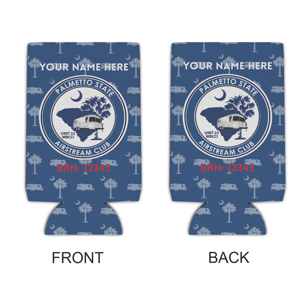 Palmetto State Airstream Club Logo Can Cooler - 16oz - Front & Back