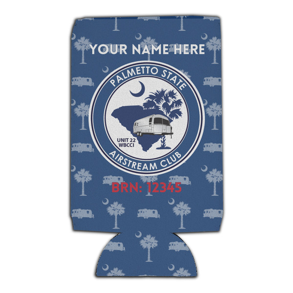 Palmetto State Airstream Club Logo Can Cooler - 16oz - Set of 4 - Front