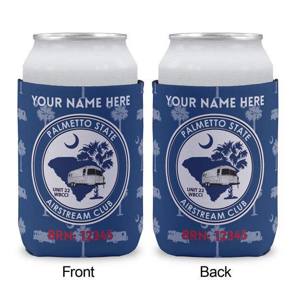 Palmetto State Airstream Club Logo Can Cooler - Standard 12oz - Front & Back