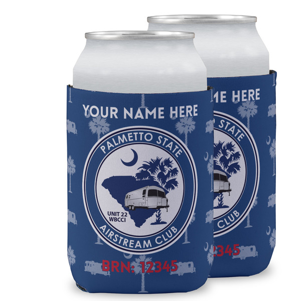 Palmetto State Airstream Club Logo Can Cooler - Standard 12oz - Two on Cans