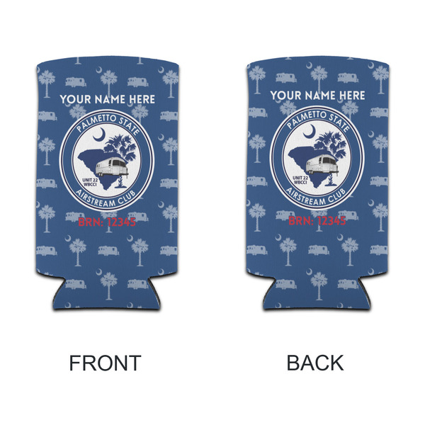 Palmetto State Airstream Club Logo Can Cooler - Tall 12oz - Front & Back