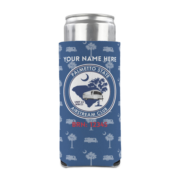 Palmetto State Airstream Club Logo Can Cooler - Tall 12oz - Front on Can