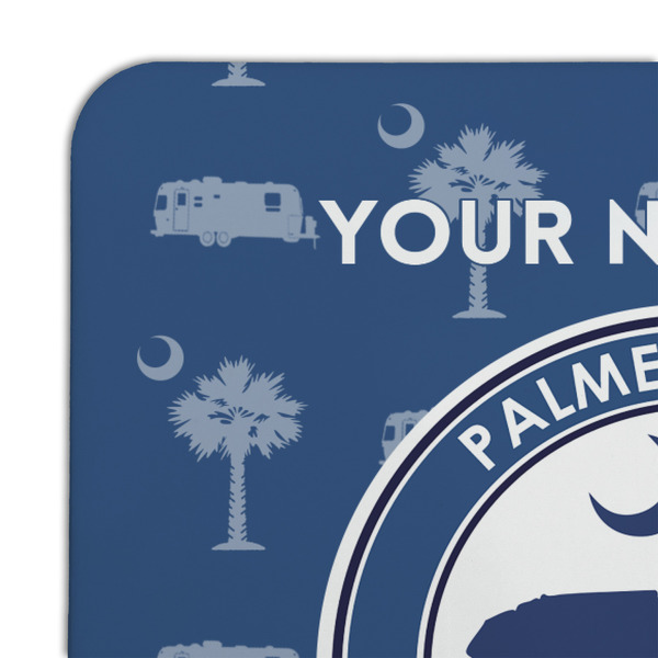 Palmetto State Airstream Club Logo Coaster Set - DETAIL