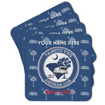 Palmetto State Airstream Club Logo Cork Coasters - Set of 4