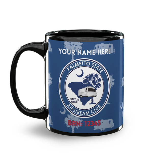 Palmetto State Airstream Club Logo Coffee Mug - 11 oz - Black