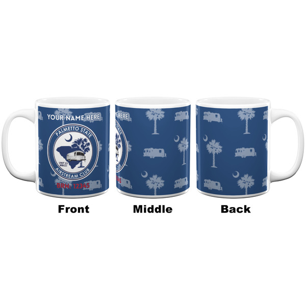 Palmetto State Airstream Club Logo Coffee Mug - 11 oz - White APPROVAL