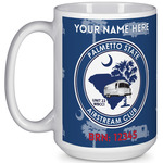 Palmetto State Airstream Club Logo 15 oz Coffee Mug - White
