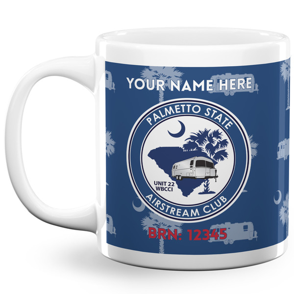 Palmetto State Airstream Club Logo Coffee Mug - 20 oz - White