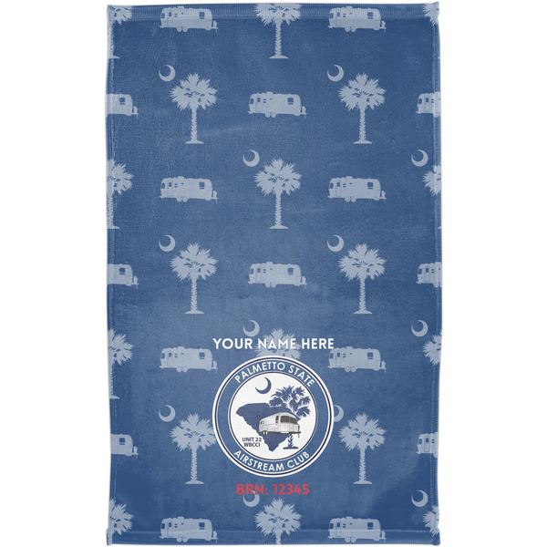 Palmetto State Airstream Club Logo Finger Tip Towel - Full Print - Approval