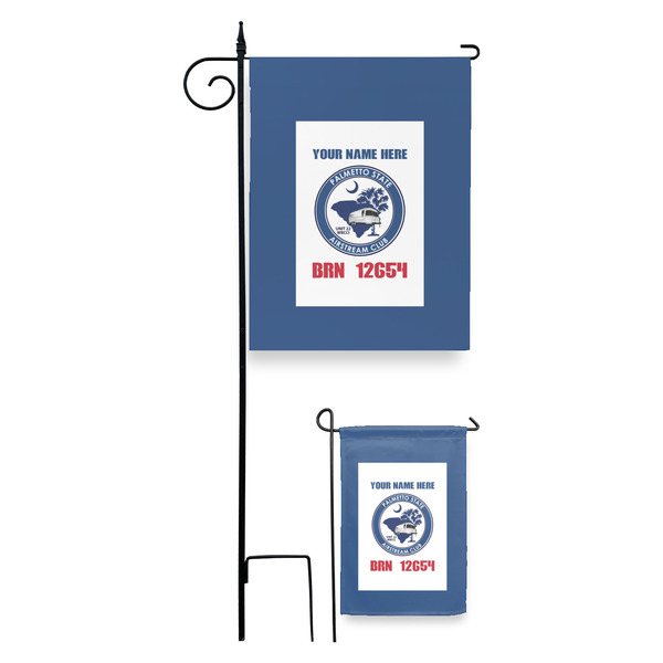 Palmetto State Airstream Club Logo Garden Flag - PARENT/MAIN