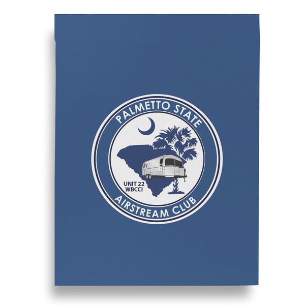 Palmetto State Airstream Club Logo Garden Flags - Large - Double Sided - BACK
