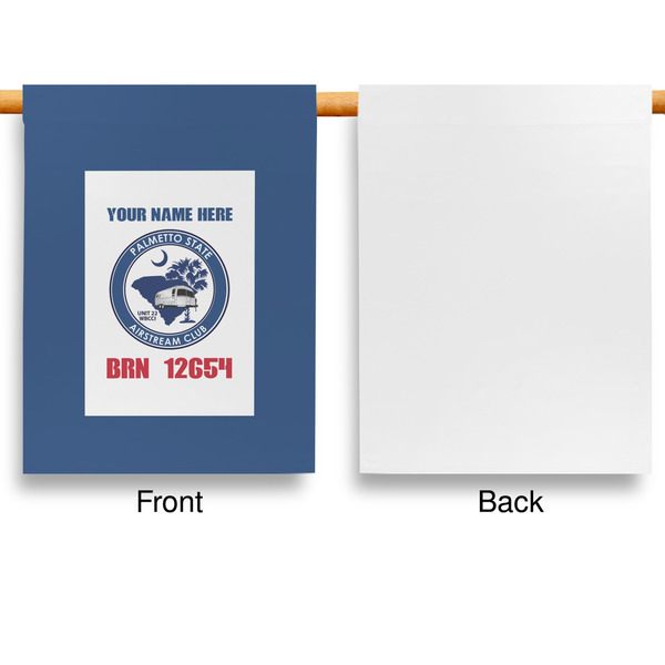 Palmetto State Airstream Club Logo Garden Flags - Large - Single Sided - APPROVAL