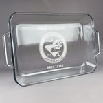 Palmetto State Airstream Club Logo Glass Baking and Cake Dish
