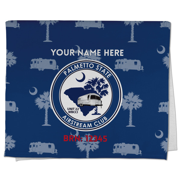 Custom Palmetto State Airstream Club Logo Kitchen Towel - Poly Cotton