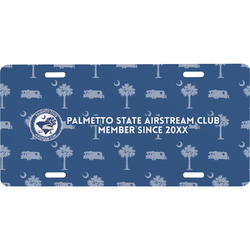 Palmetto State Airstream Club Logo Front License Plate