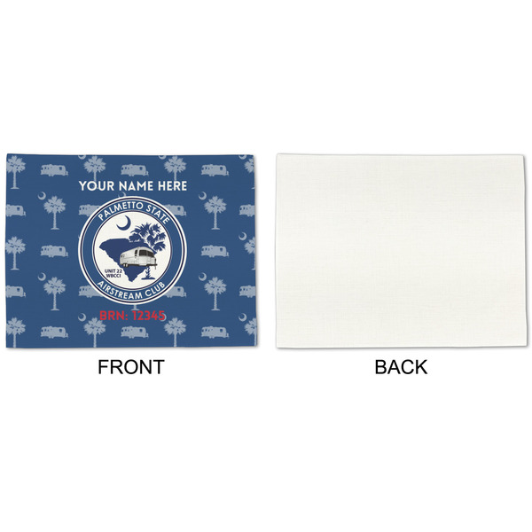 Palmetto State Airstream Club Logo Linen Placemat - APPROVAL Single (single sided)