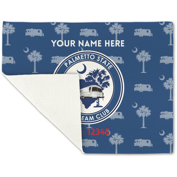 Palmetto State Airstream Club Logo Linen Placemat - Folded Corner (single side)