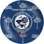 Palmetto State Airstream Club Logo Melamine Plate