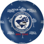 Palmetto State Airstream Club Logo Melamine Plate - 10"
