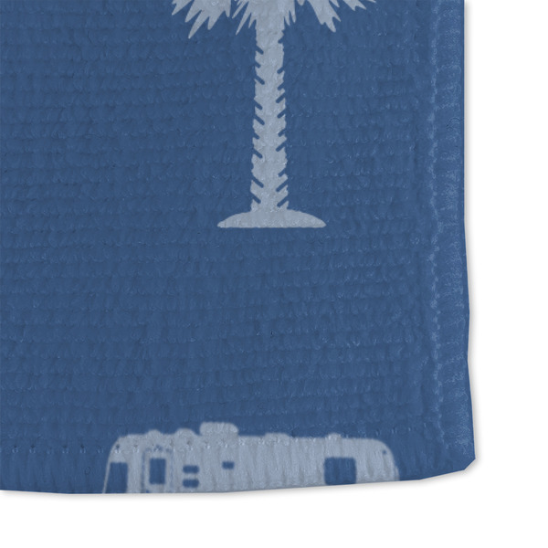 Palmetto State Airstream Club Logo Microfiber Dish Towel - DETAIL