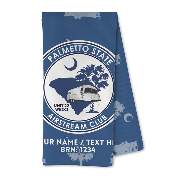 Custom Palmetto State Airstream Club Logo Kitchen Towel - Microfiber