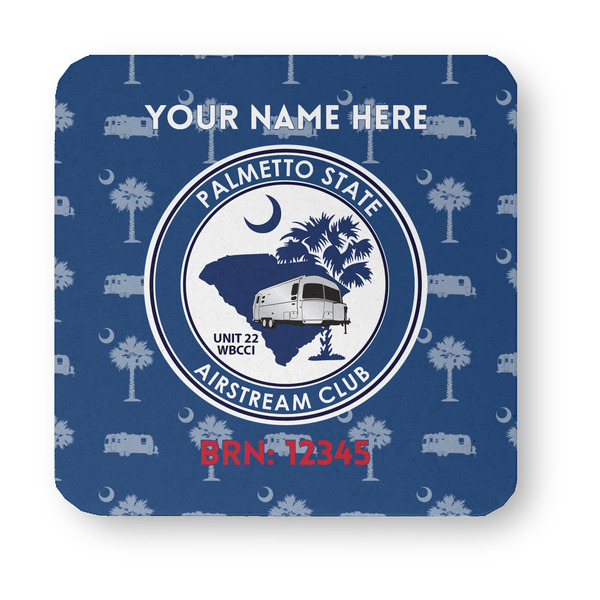Palmetto State Airstream Club Logo Paper Coasters - Approval