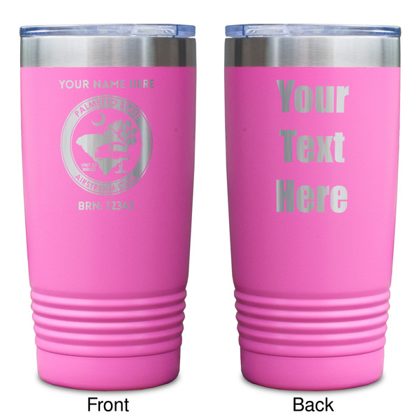 Palmetto State Airstream Club Logo Pink Polar Camel Tumbler - 20oz - Double Sided - Approval