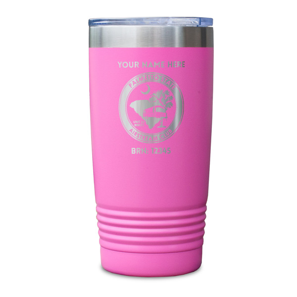 Palmetto State Airstream Club Logo Pink Polar Camel Tumbler - 20oz - Single Sided - Approval