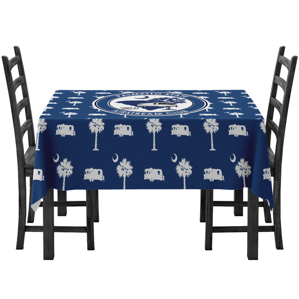 Custom Palmetto State Airstream Club Logo Tablecloth