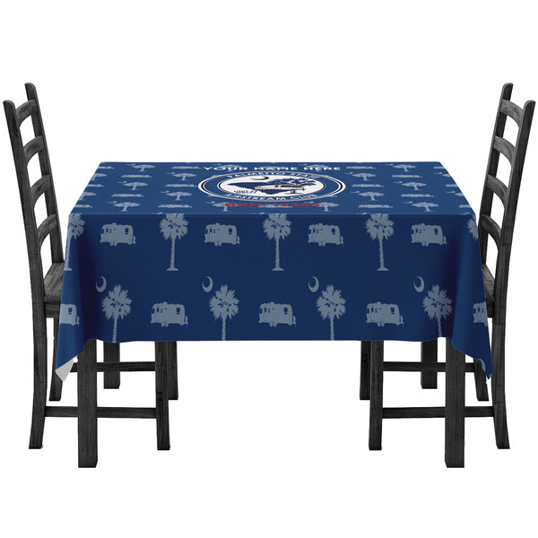 Custom Palmetto State Airstream Club Logo Tablecloth