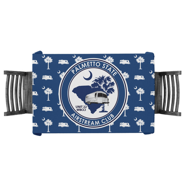 Custom Palmetto State Airstream Club Logo Tablecloth - 58" x 58"