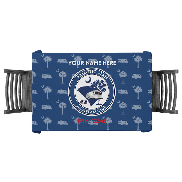 Custom Palmetto State Airstream Club Logo Tablecloth - 58" x 58"