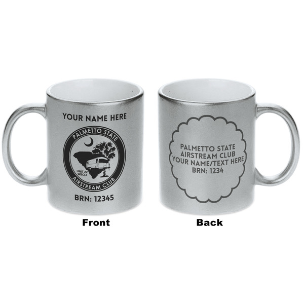 Palmetto State Airstream Club Logo Silver Mug - Approval