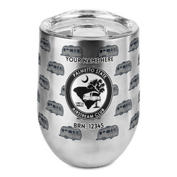 Palmetto State Airstream Club Logo Stemless Wine Tumbler - Full Print