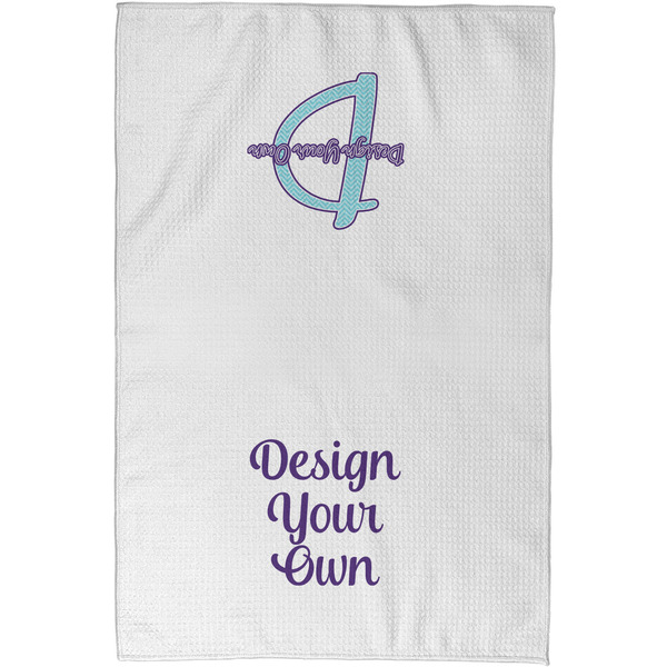 Palmetto State Airstream Club Logo Waffle Towel - Partial Print - Approval Image