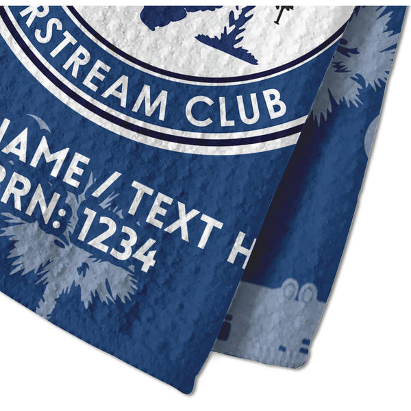 Palmetto State Airstream Club Logo Waffle Weave Towel - Closeup of Material Image