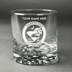Palmetto State Airstream Club Logo Whiskey Glass - Engraved