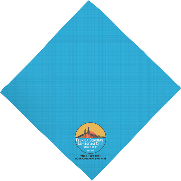 Florida Suncoast Airstream Club Bandana - Full View