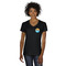 Florida Suncoast Airstream Club Women's V-Neck T-Shirt - Black