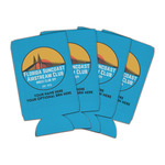 Florida Suncoast Airstream Club Can Coolers - 16 oz - Set of 4