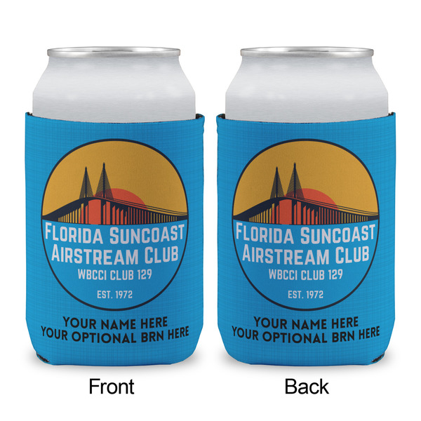 Florida Suncoast Airstream Club Can Cooler - Standard 12oz - Front & Back