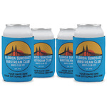 Florida Suncoast Airstream Club Can Coolers - 12 oz - Set of 4