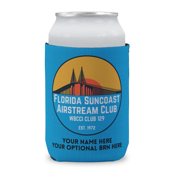 Custom Florida Suncoast Airstream Club Can Cooler - 12 oz - Single