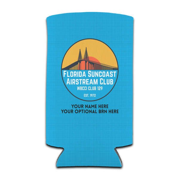 Custom Florida Suncoast Airstream Club Can Cooler - Tall 12 oz - Single