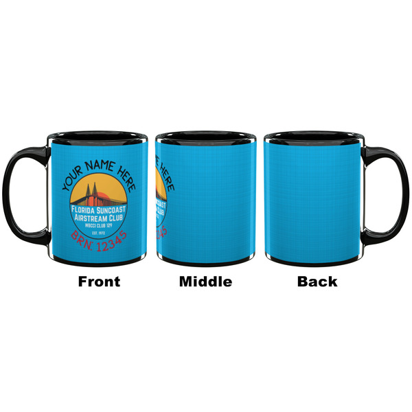 Florida Suncoast Airstream Club Coffee Mug - 11 oz - Black APPROVAL