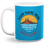 Florida Suncoast Airstream Club 11 oz Coffee Mug - White