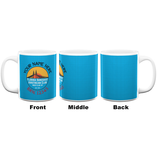 Florida Suncoast Airstream Club Coffee Mug - 11 oz - White APPROVAL