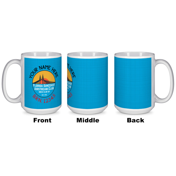 Florida Suncoast Airstream Club Coffee Mug - 15 oz - White APPROVAL