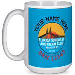 Florida Suncoast Airstream Club 15 oz Coffee Mug - White